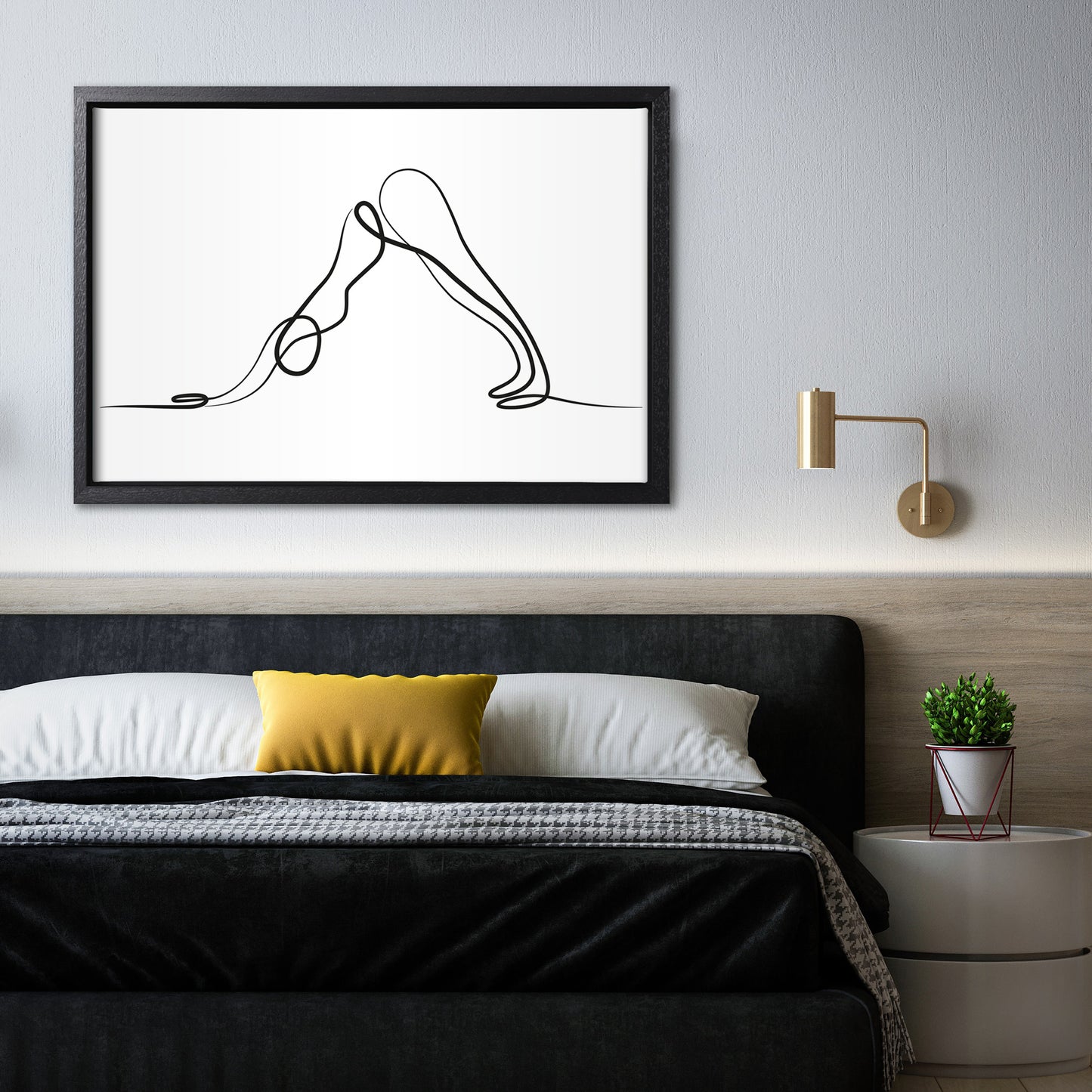 Yoga Down Dog Pose