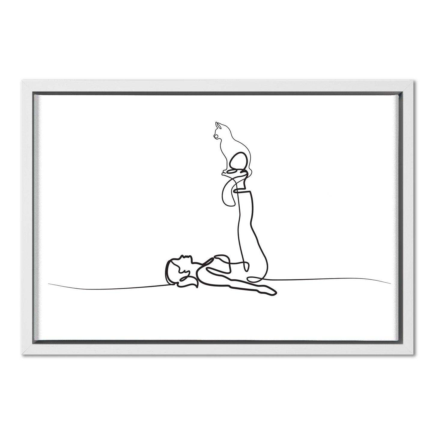 Yoga Cat Woman