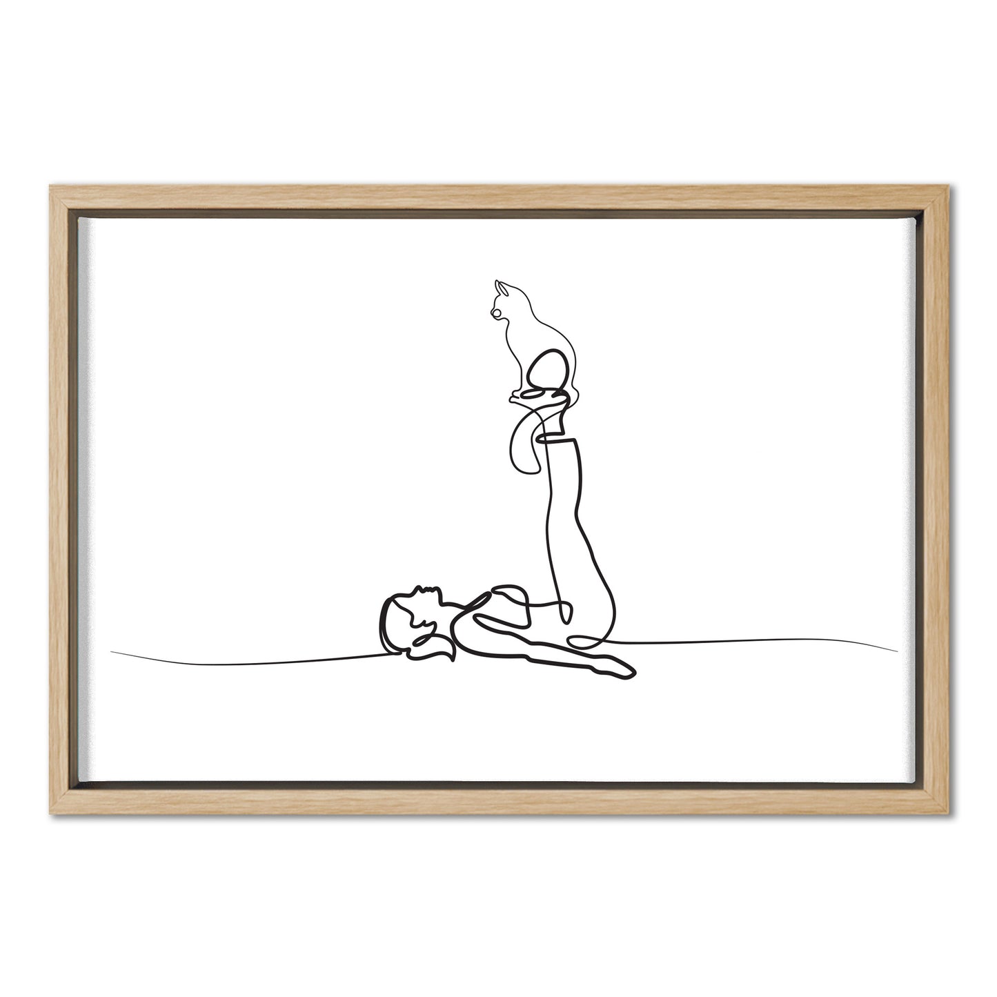 Yoga Cat Woman