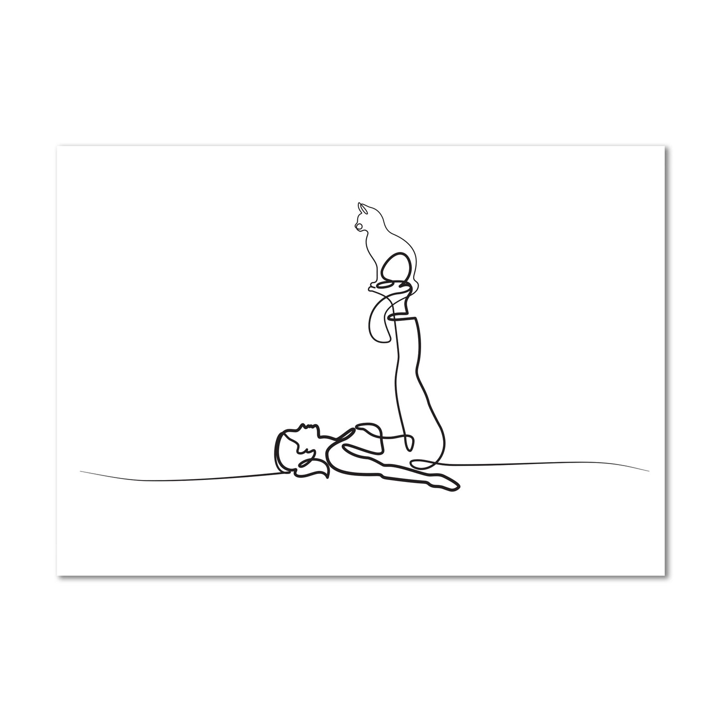 Yoga Cat Woman