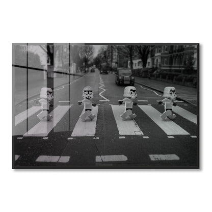 Stormtroopers Abbey Road Acrylic Art Print