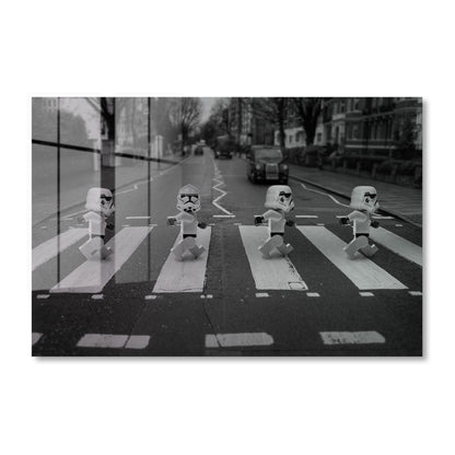 Stormtroopers Abbey Road Acrylic Art Print