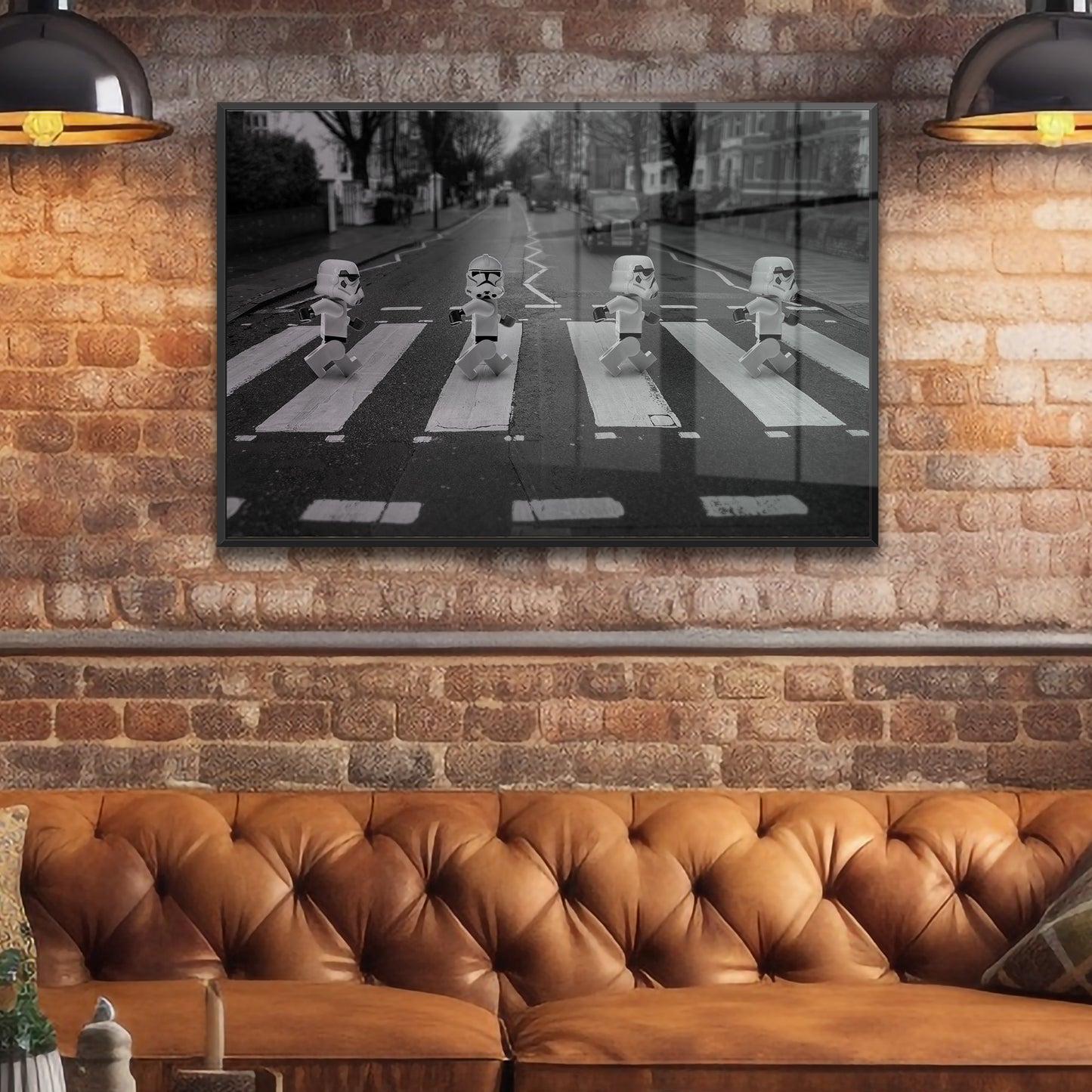 Stormtroopers Abbey Road Acrylic Art Print