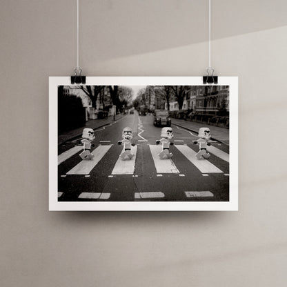 Stormtroopers Abbey Road Art Print