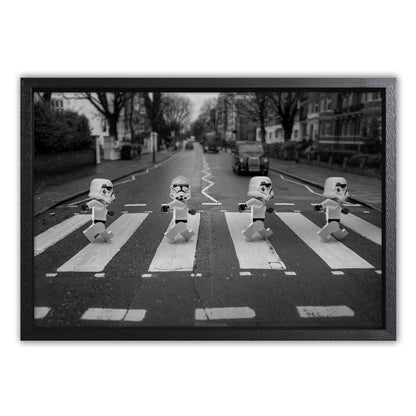 Stormtroopers Abbey Road Canvas Art