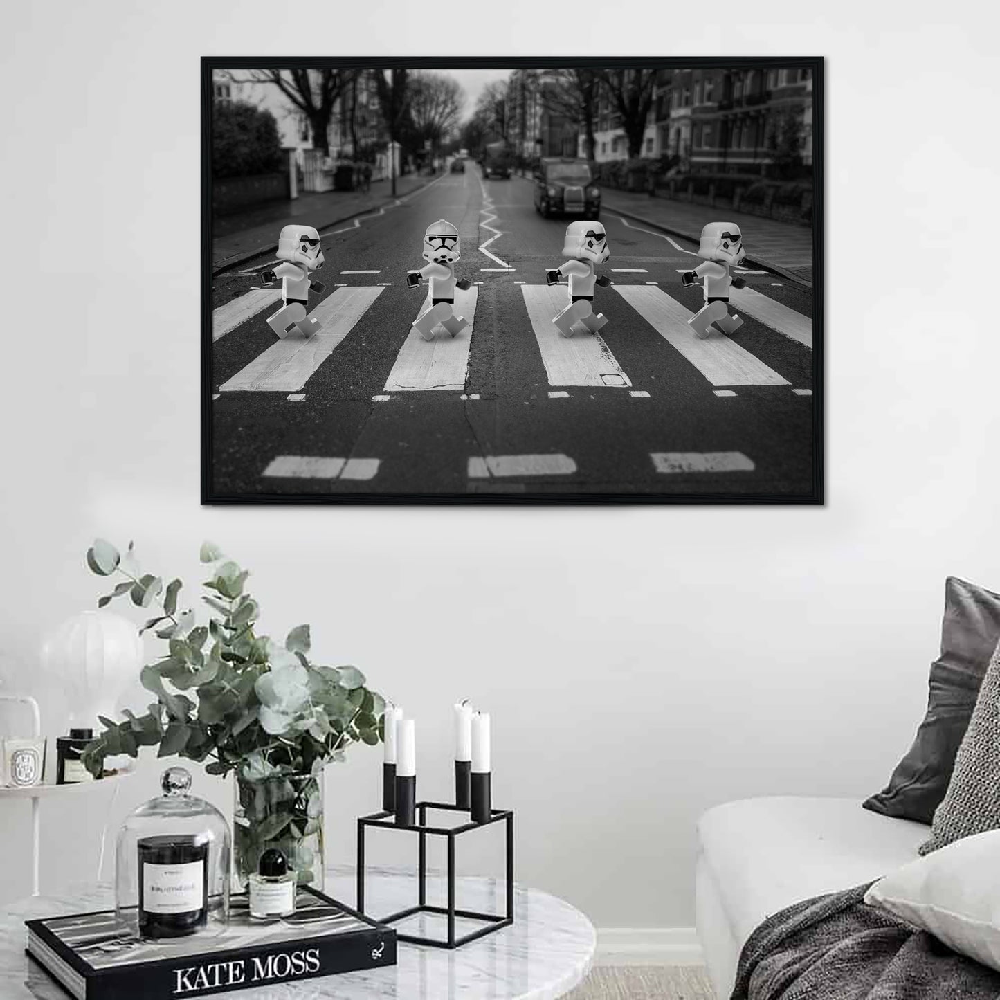 Stormtroopers Abbey Road Canvas Art