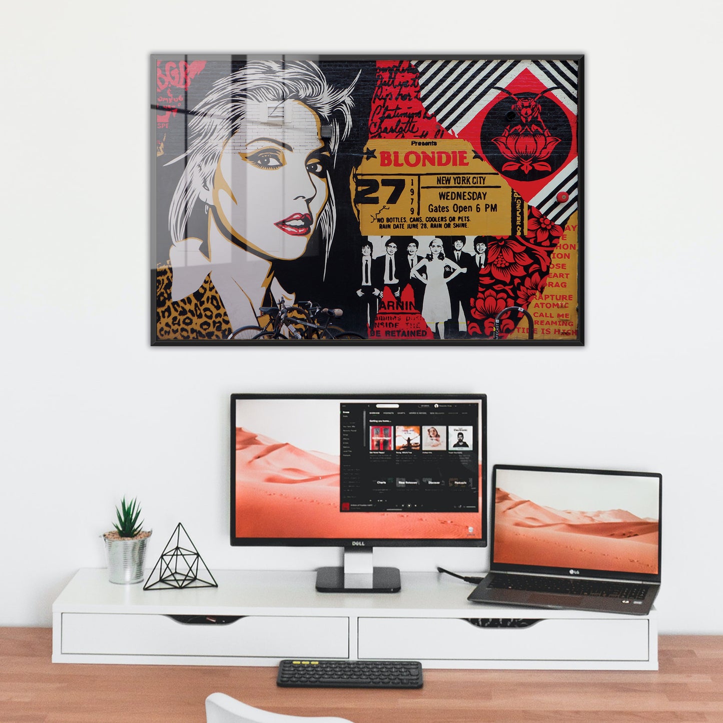 Blondie NYC 1979 Acrylic Art Print