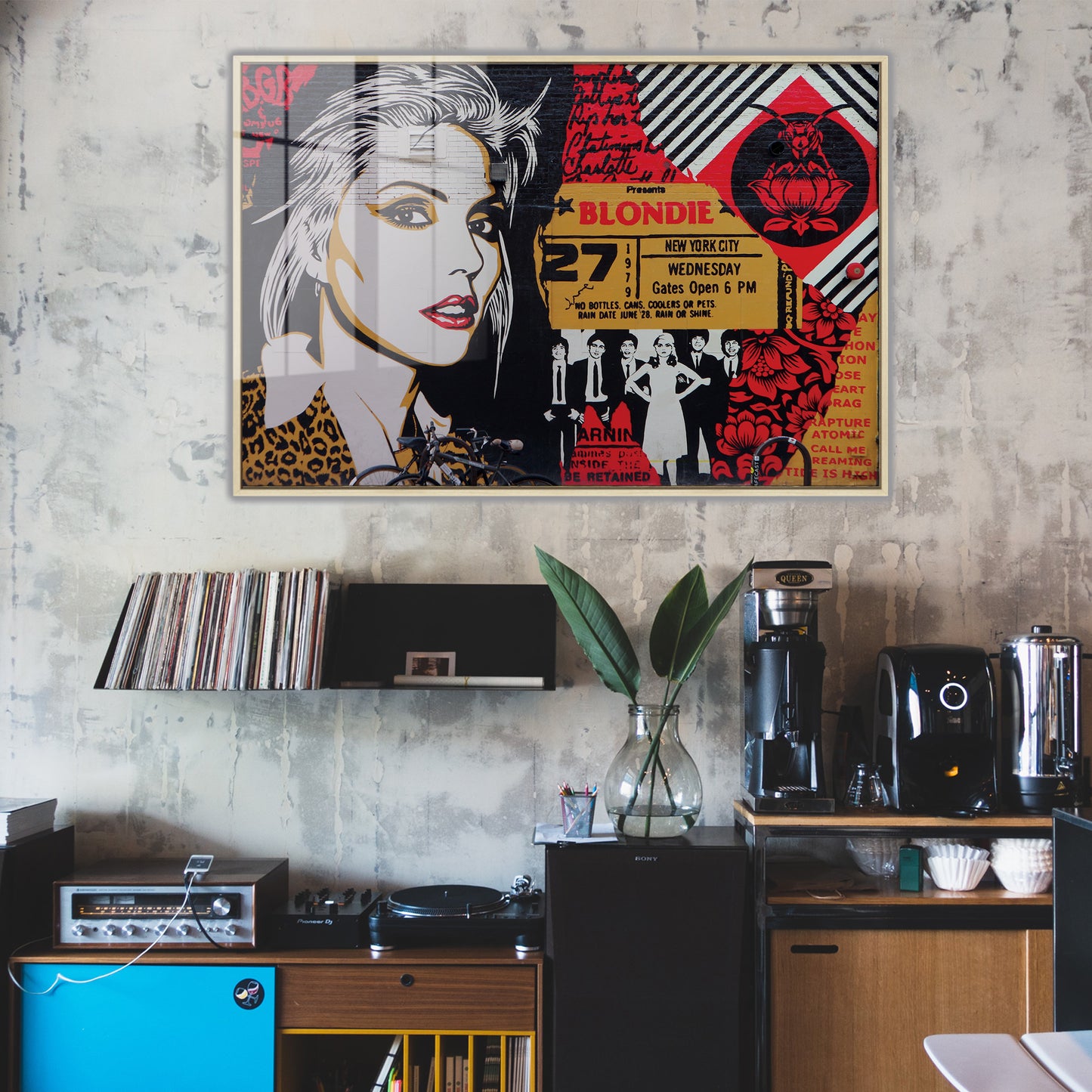 Blondie NYC 1979 Acrylic Art Print