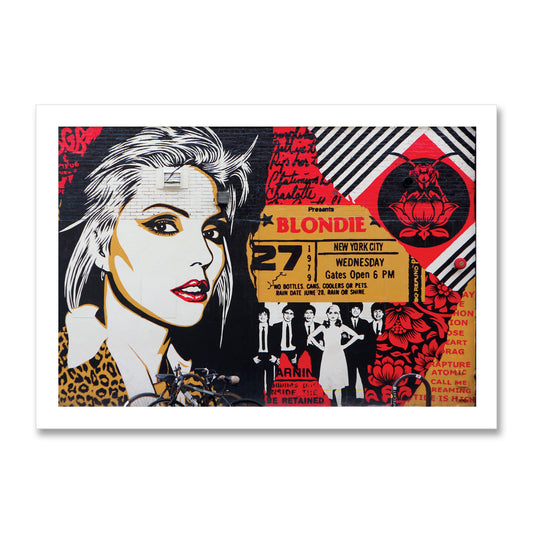 Blondie NYC 1979 Art Print