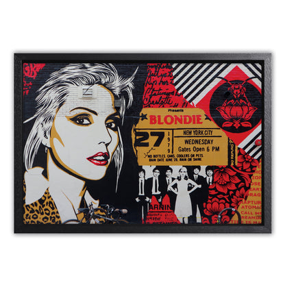 Blondie NYC 1979 Canvas Art