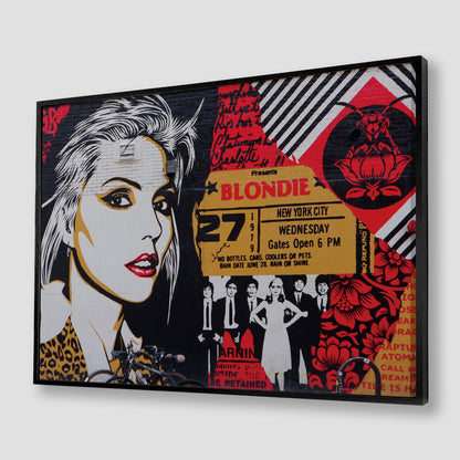 Blondie NYC 1979 Canvas Art