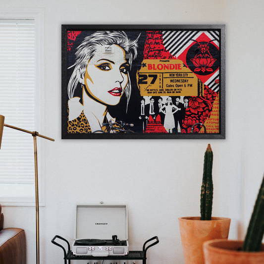 Blondie NYC 1979 Canvas Art