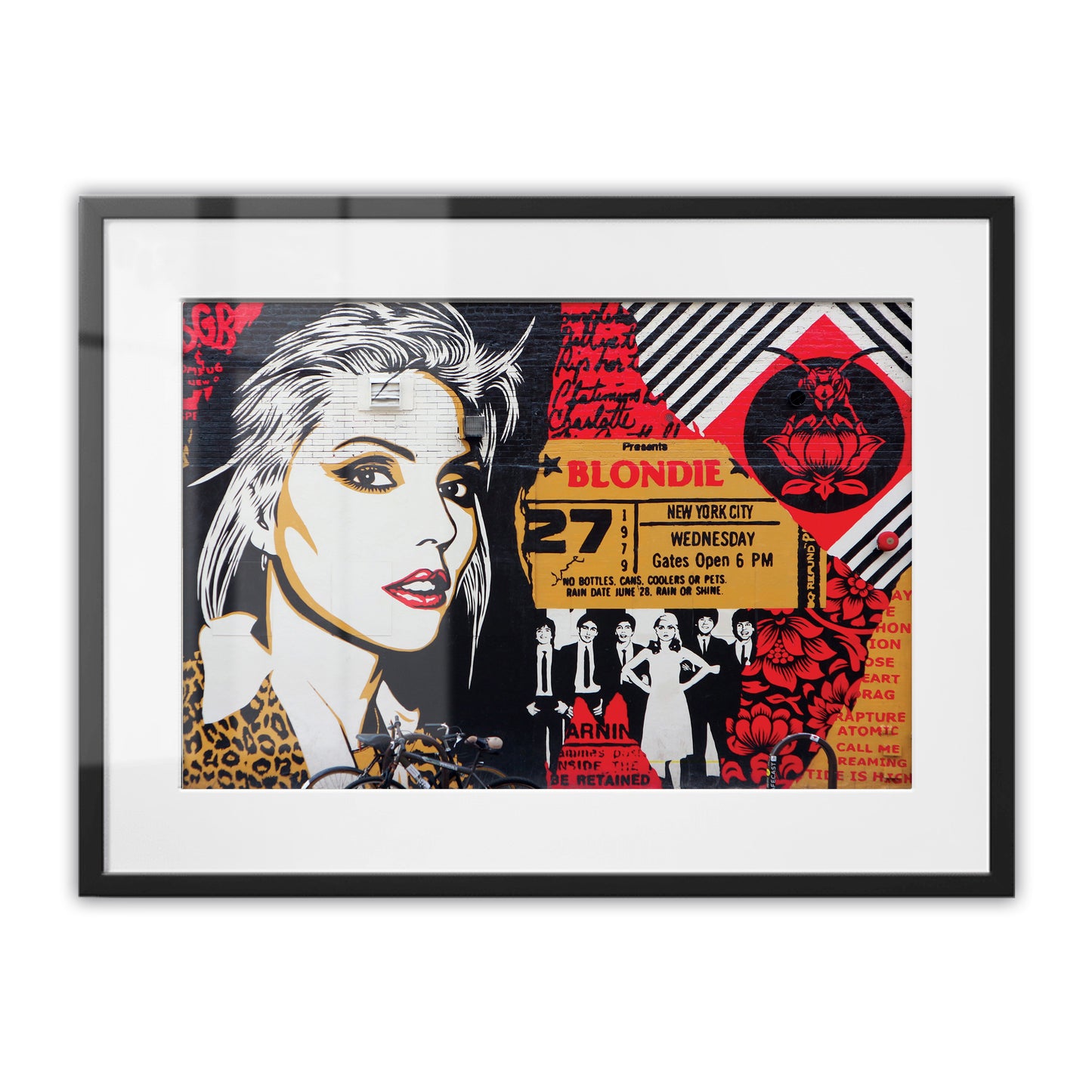 Blondie NYC 1979 Framed Art Print