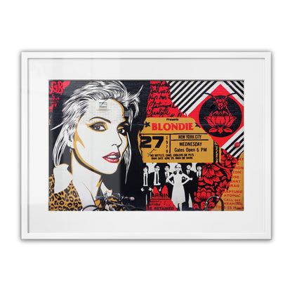 Blondie NYC 1979 Framed Art Print