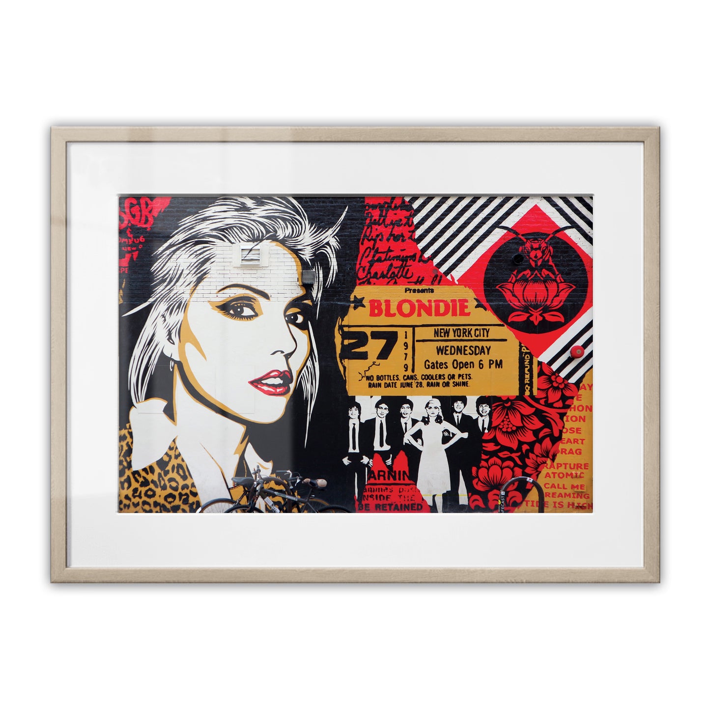Blondie NYC 1979 Framed Art Print
