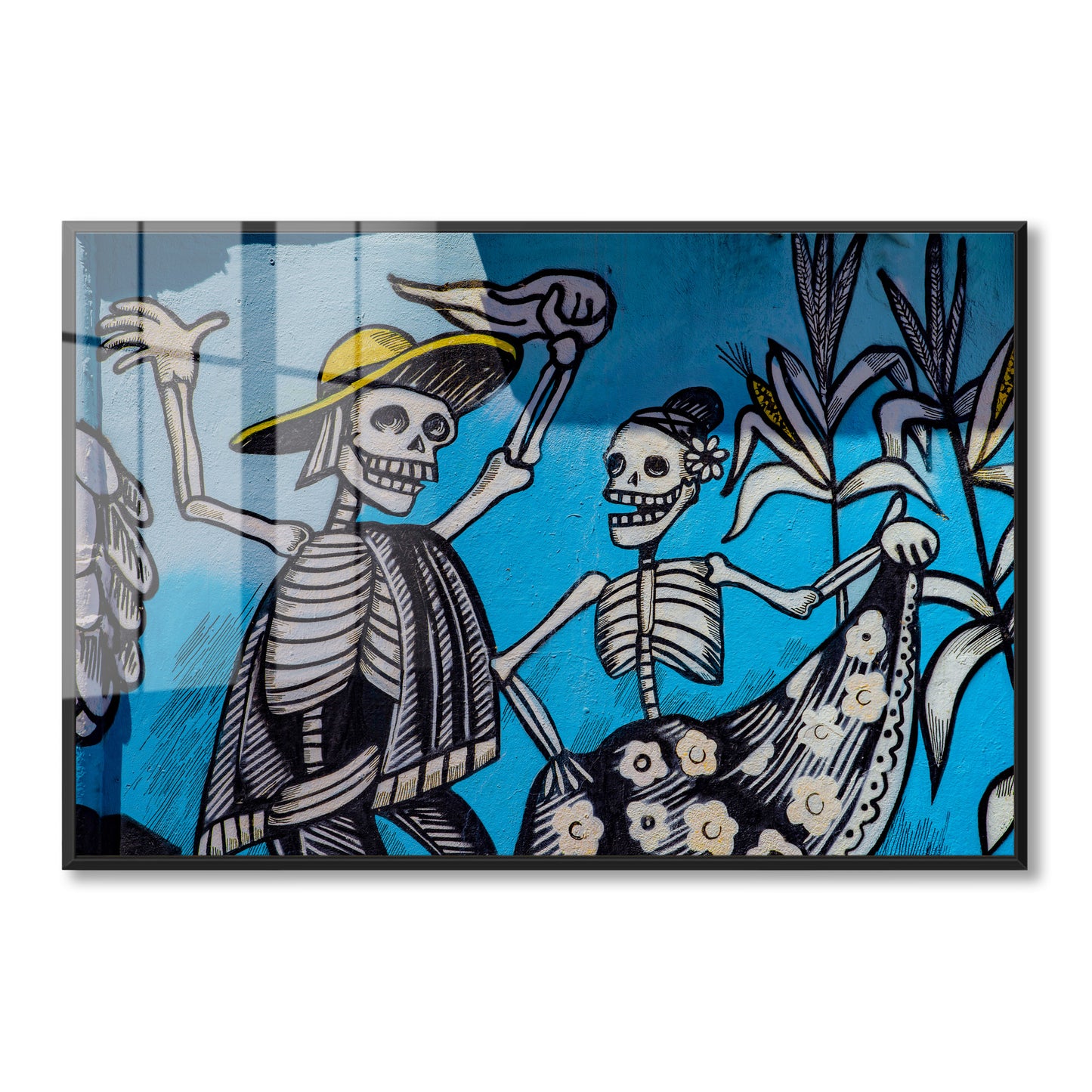 Dancing Bones Acrylic Art Print