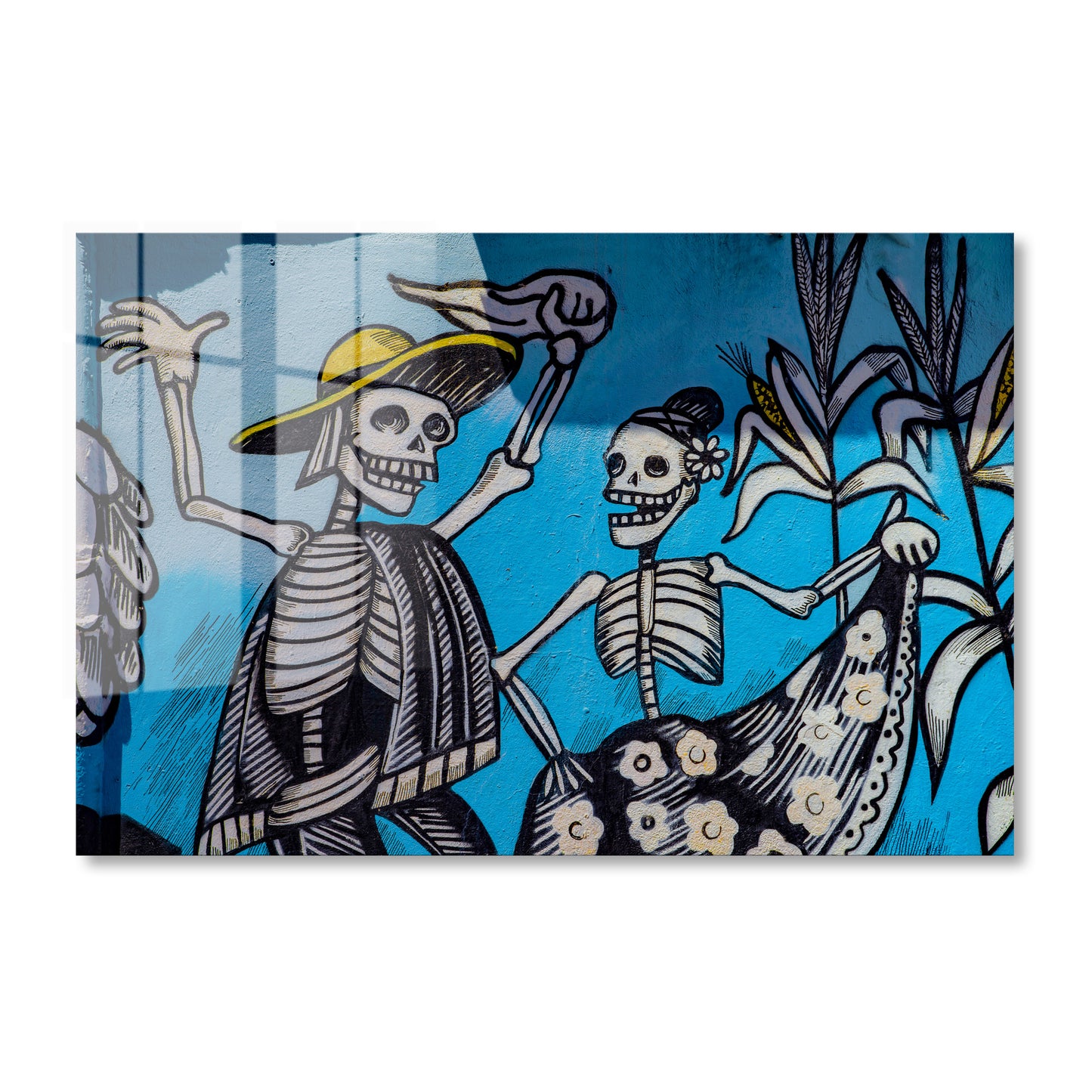Dancing Bones Acrylic Art Print