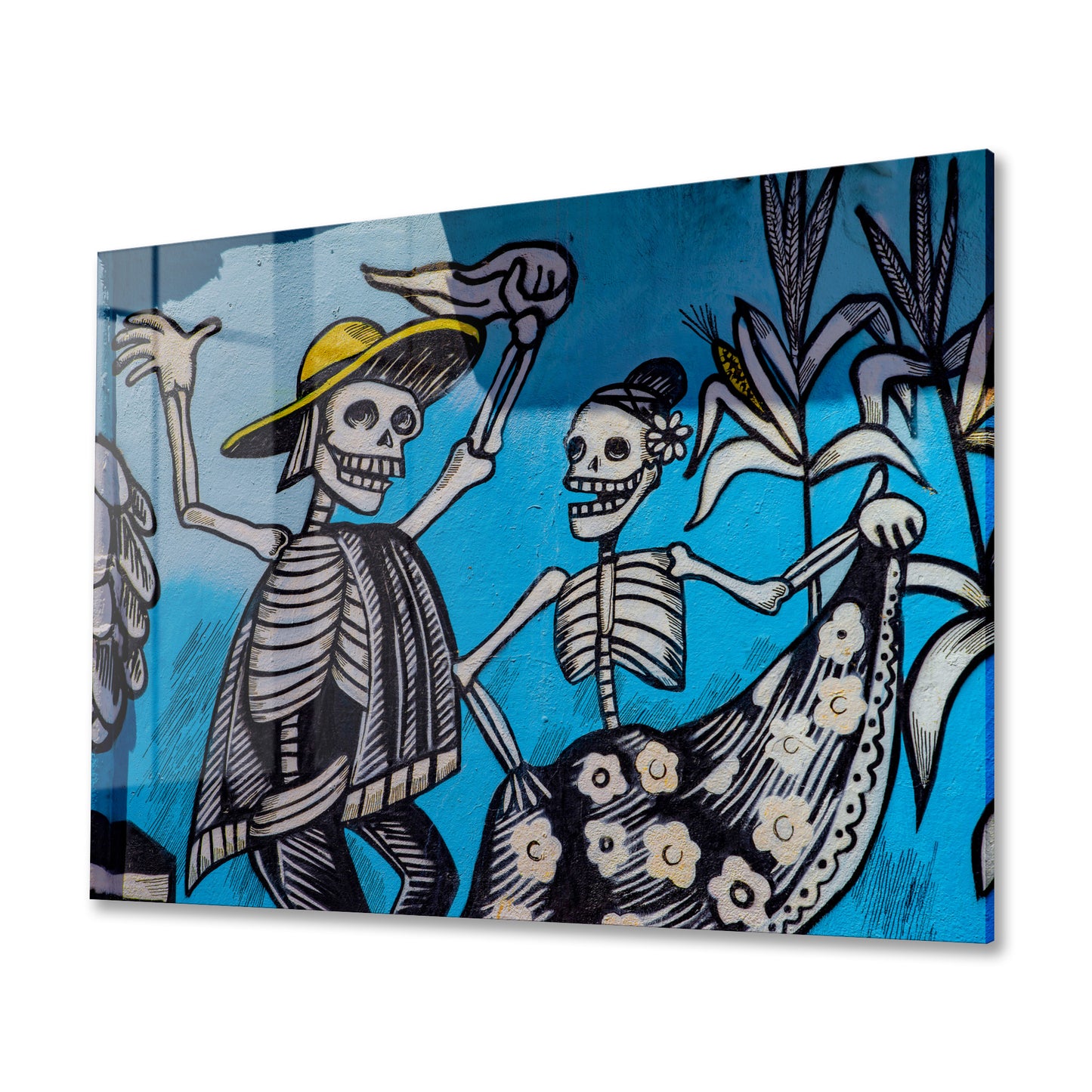 Dancing Bones Acrylic Art Print