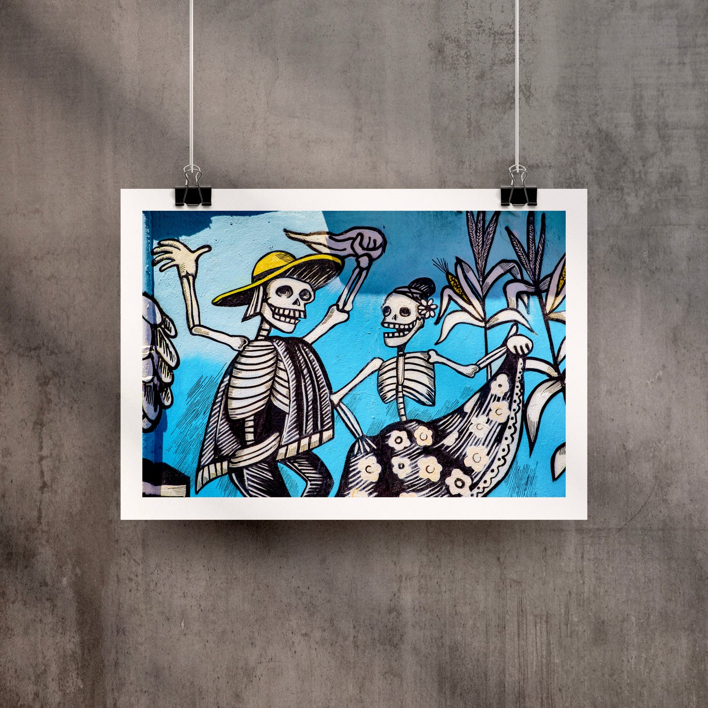 Dancing Bones Art Print