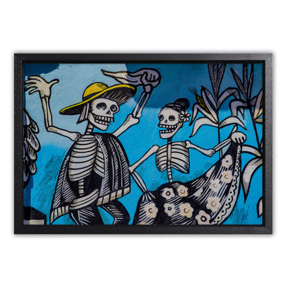 Dancing Bones Canvas Art