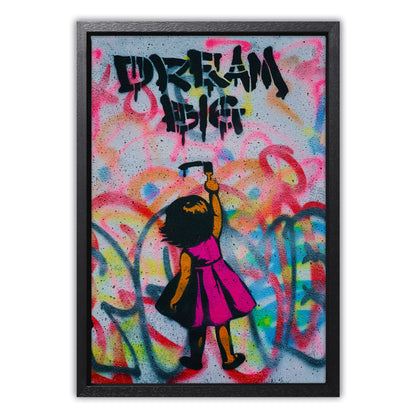 Dream Big Girl Canvas Art