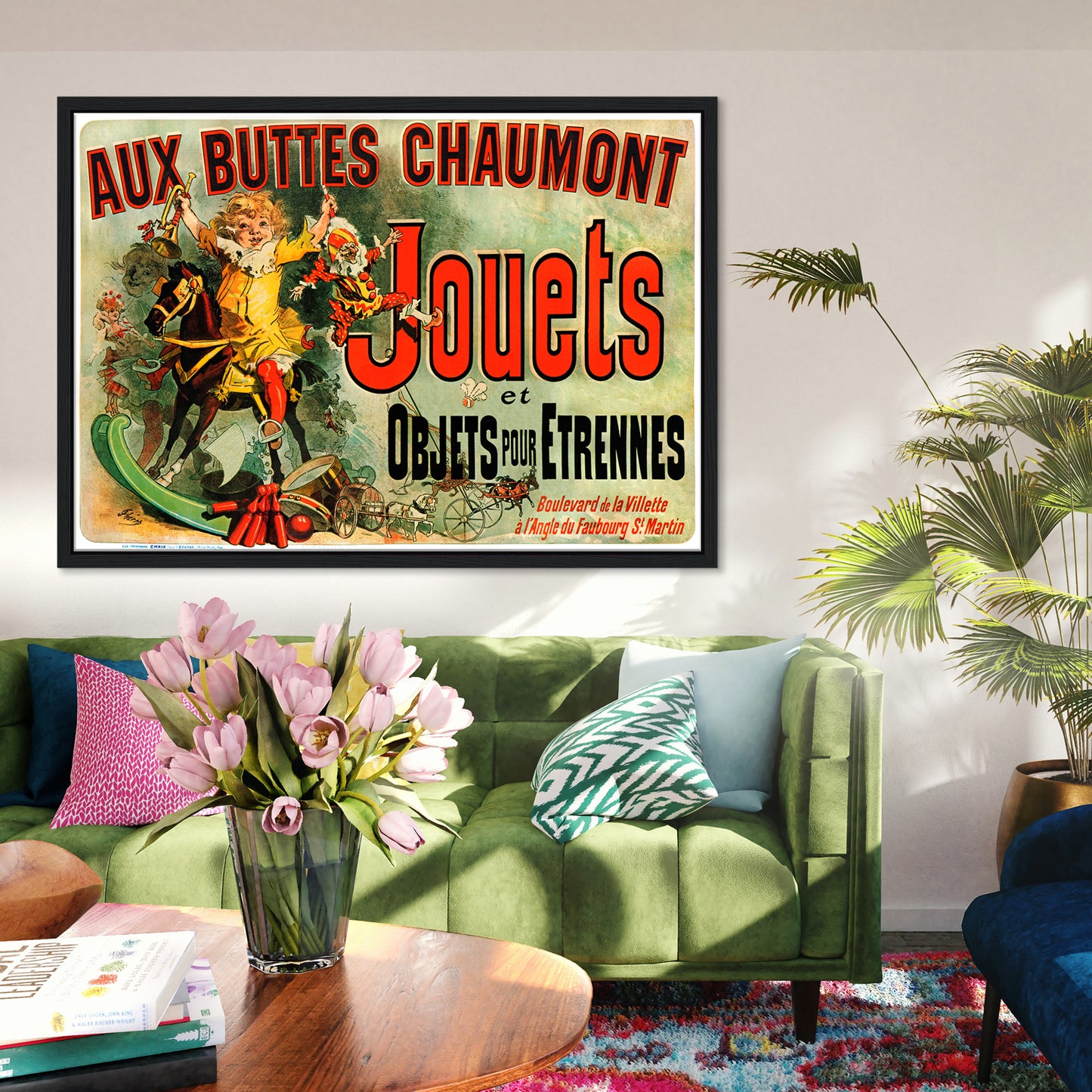 Friends Monica Jouets Poster Canvas Art