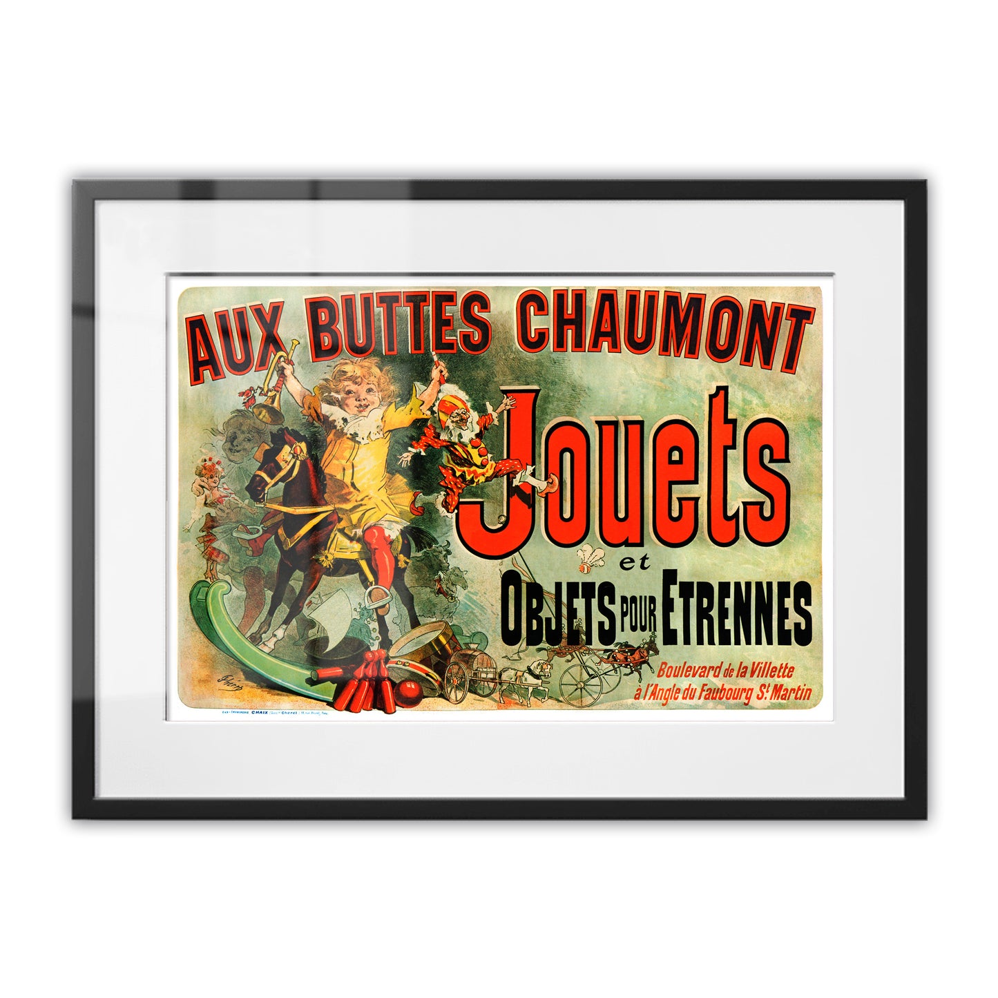 Friends Monica Jouets Poster Framed Art Print