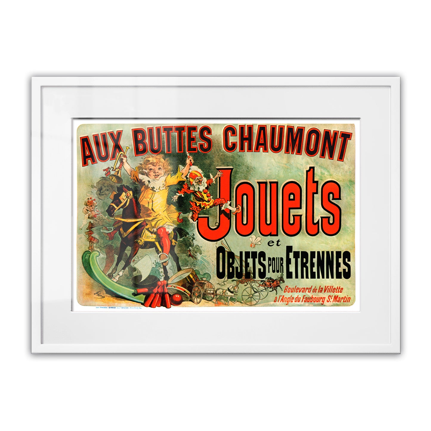 Friends Monica Jouets Poster Framed Art Print