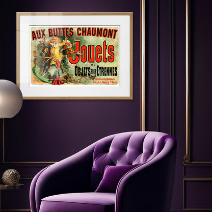 Friends Monica Jouets Poster Framed Art Print