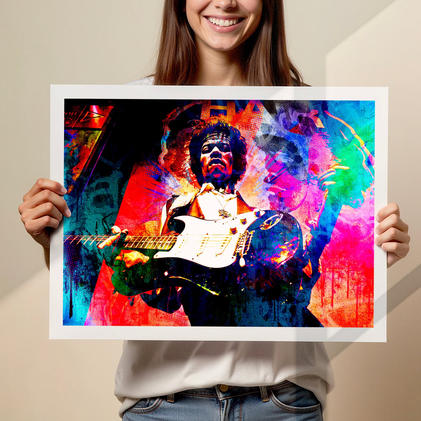 Jimi Hendrix Art Print