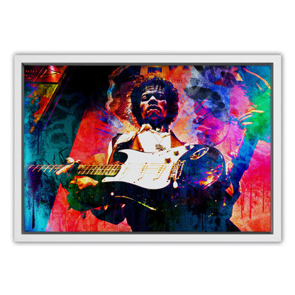 Jimi Hendrix Canvas Art