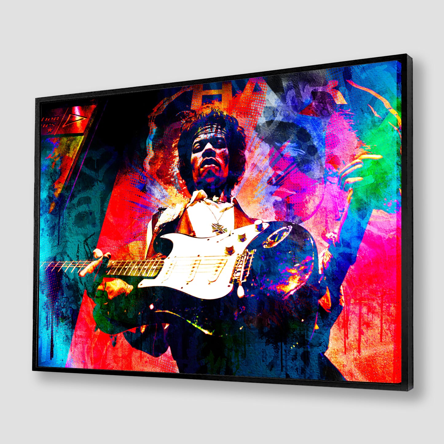 Jimi Hendrix Canvas Art
