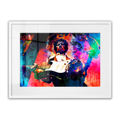 Jimi Hendrix Framed Art Print