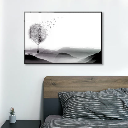 Air Dandelion Acrylic Art Print