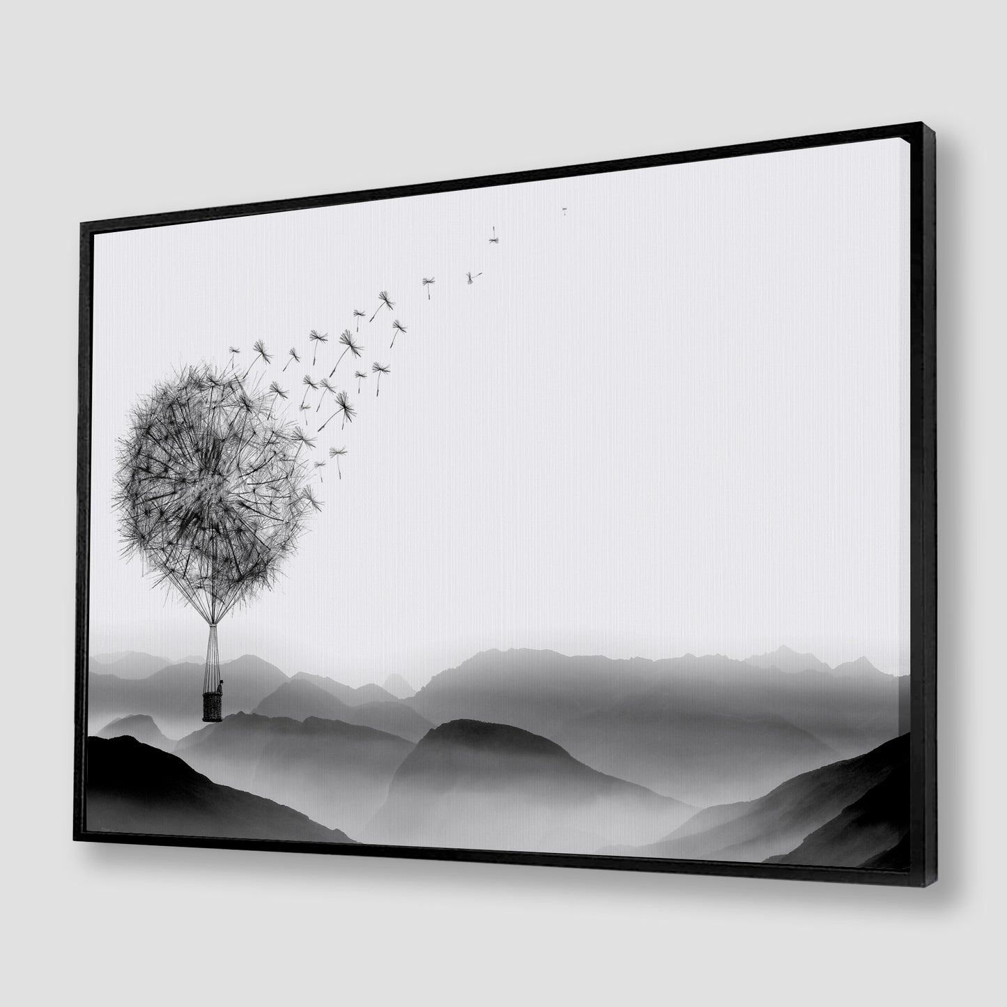 Air Dandelion Canvas Art