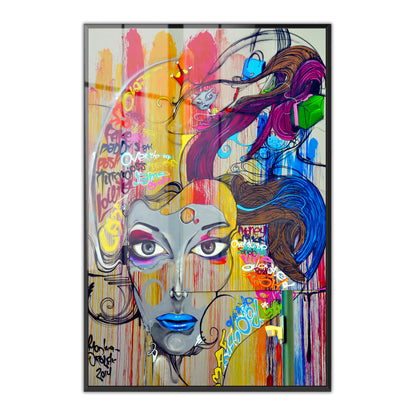 Fake Fashion Acrylic Art Print