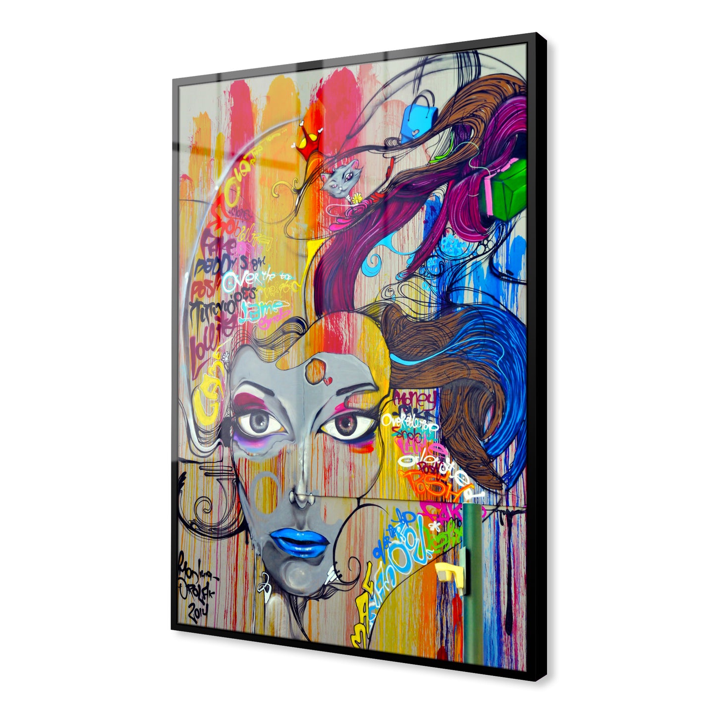 Fake Fashion Acrylic Art Print