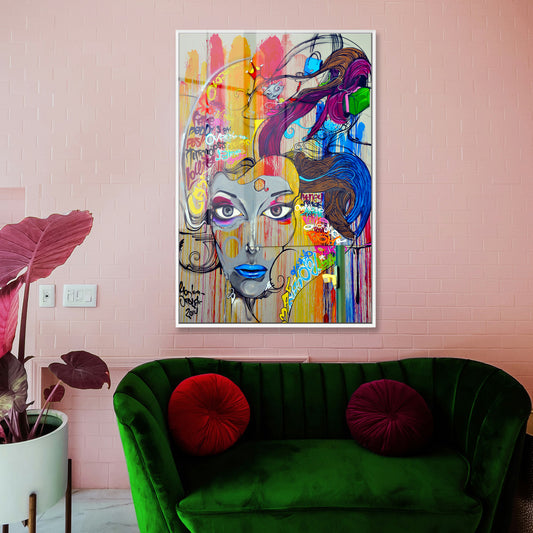 Fake Fashion Acrylic Art Print