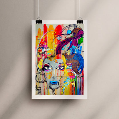 Fake Fashion Art Print