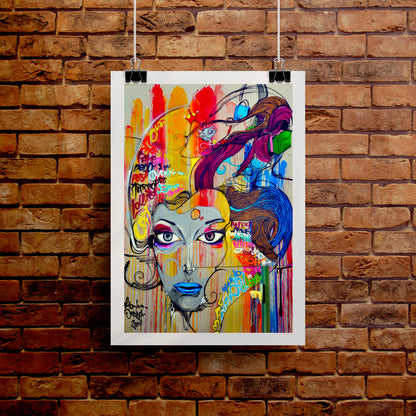 Fake Fashion Art Print