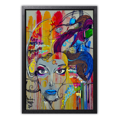 Fake Fashion Canvas Art Print