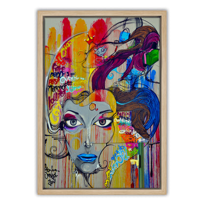 Fake Fashion Canvas Art Print