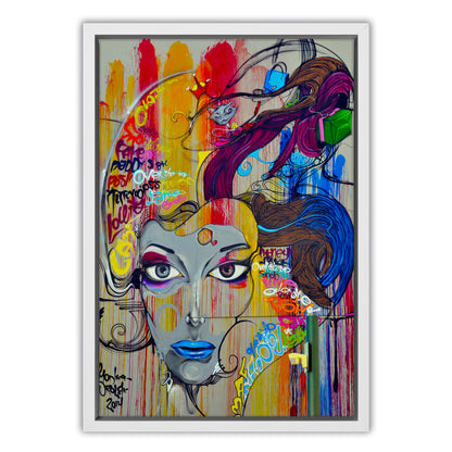 Fake Fashion Canvas Art Print