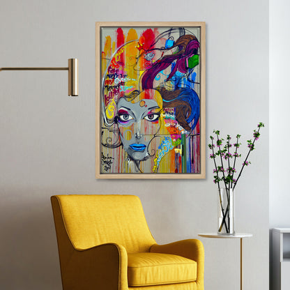 Fake Fashion Canvas Art Print