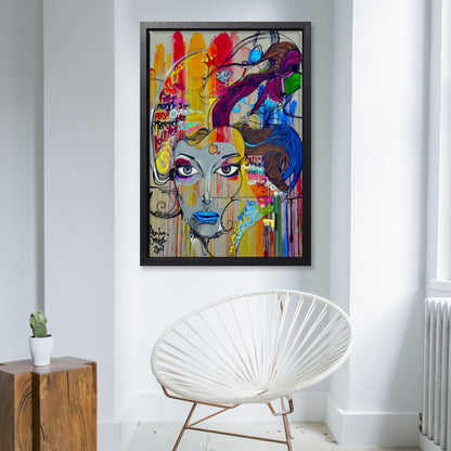 Fake Fashion Canvas Art Print