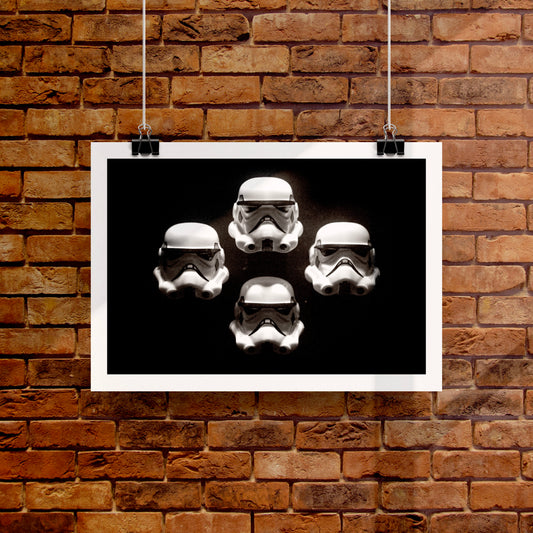 Stormtroopers Bohemian Rhapsody Poster Print