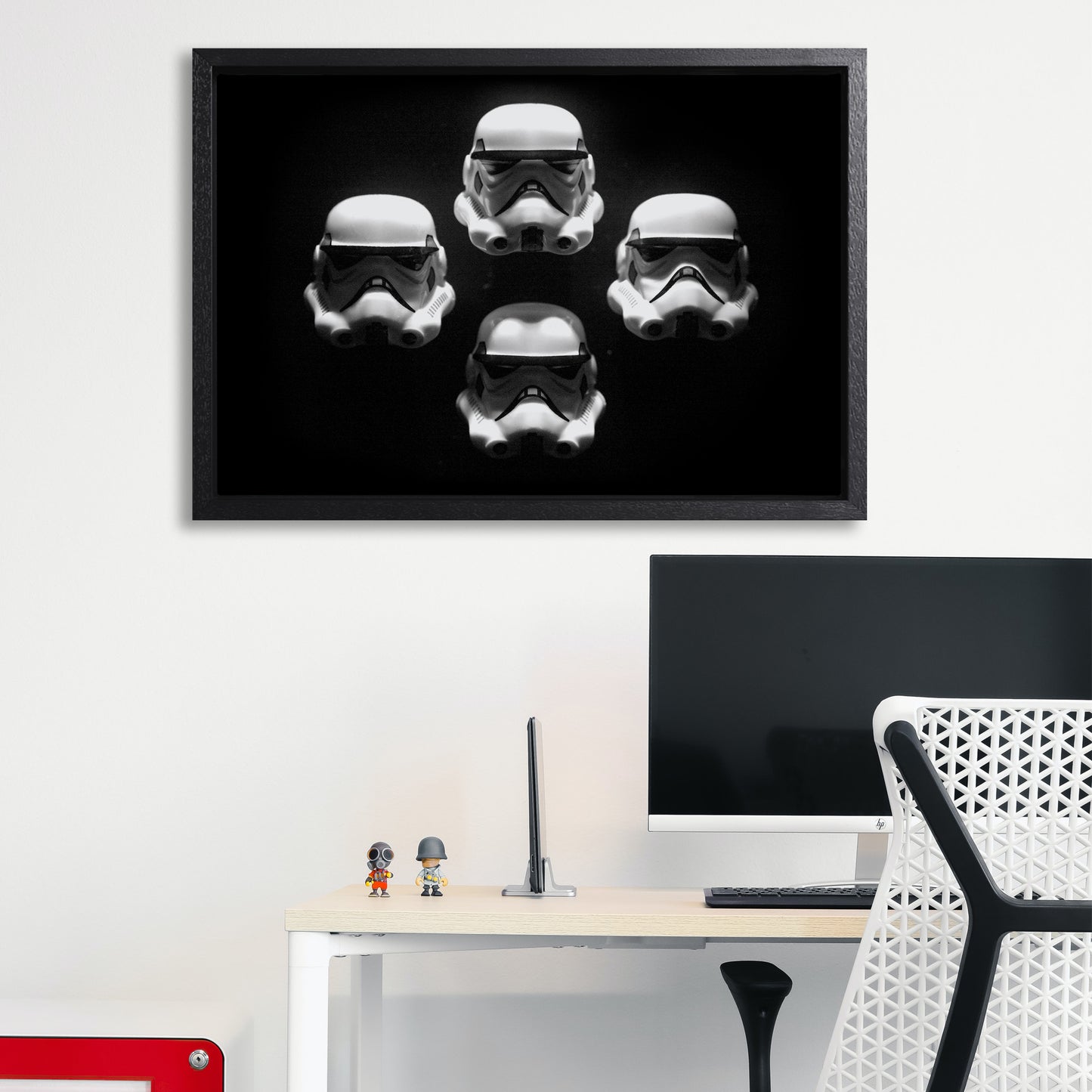 Stormtroopers Bohemian Rhapsody Canvas Art Print