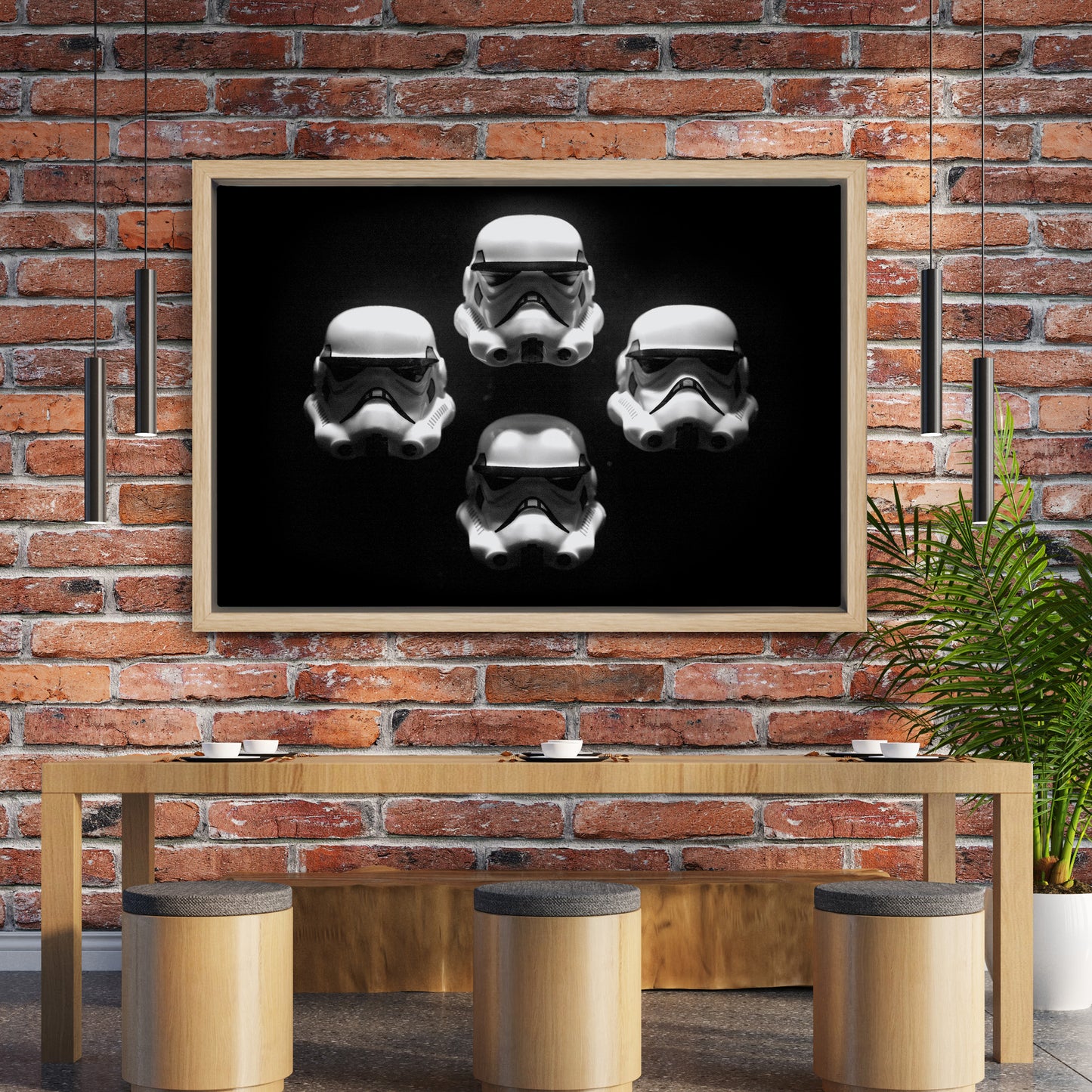 Stormtroopers Bohemian Rhapsody Canvas Art Print