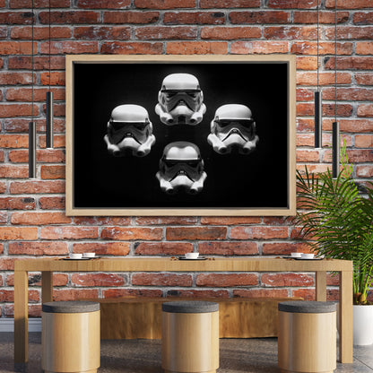 Stormtroopers Bohemian Rhapsody Canvas Art Print