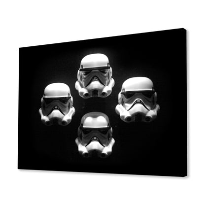 Stormtroopers Bohemian Rhapsody Canvas Art Print